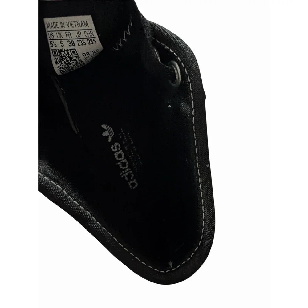 Adidas Originals Women's Nizza Trek‎ Black White Sneaker Boots Shoes Size 6.5 - Picture 7 of 7